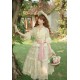 With Puji Letters and Poems-Breeze on Roses Blouse Skirt Underbust JSK OP and Sets(Pre-Order/Full Payment Without Shipping)